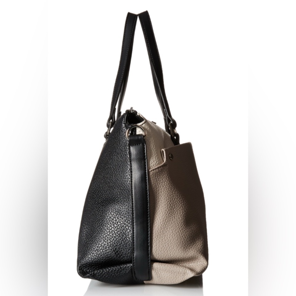 ❤️SOLD❤️ NEW Nine West Cashmere Grey Beige Black Shoulder Bag Crossbody Purse - Picture 2 of 13